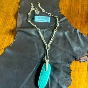 Robert Lee Morris malachite necklace